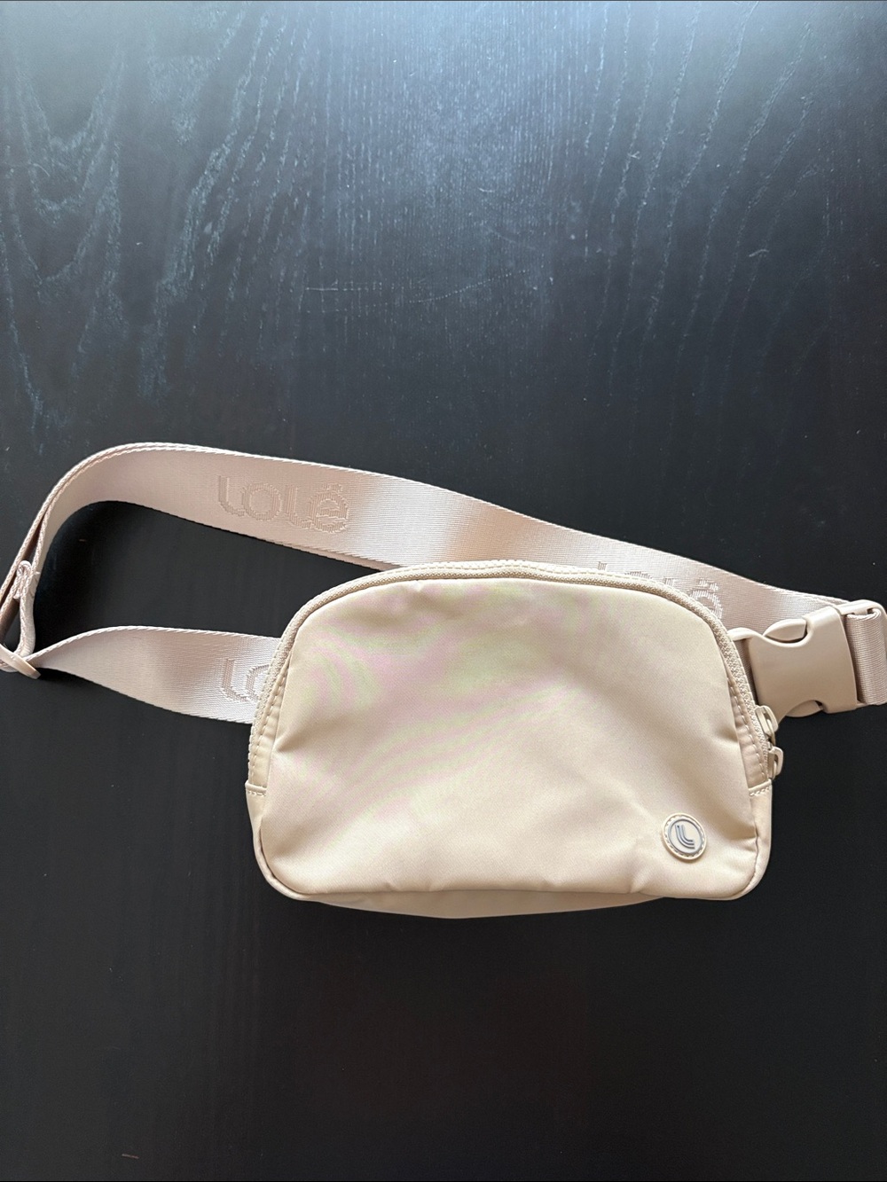 Lole Sand Beige Crossbody Sling Bag